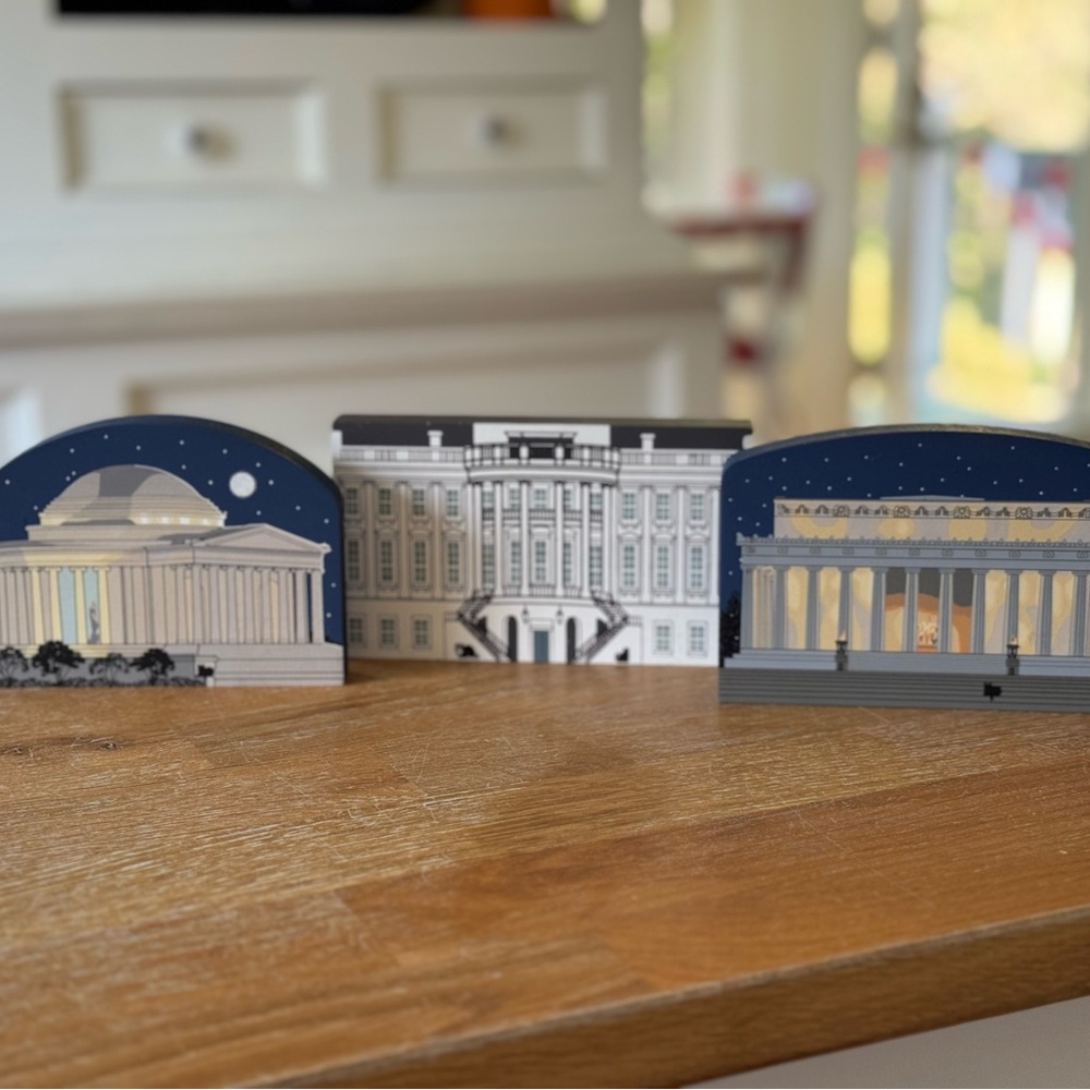 Vintage Cat’s Meow Washington D.C. Monuments Set - 3 pieces